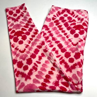 NEW LuLaRoe TC Leggings PINK Magenta CHEVRON Ombré EASTER SPRING Tie Dye Dot